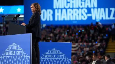 Harris meets Arab American leaders