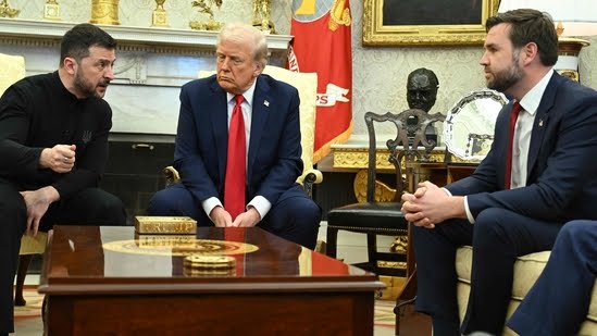 Zelensky vs Trump at White House