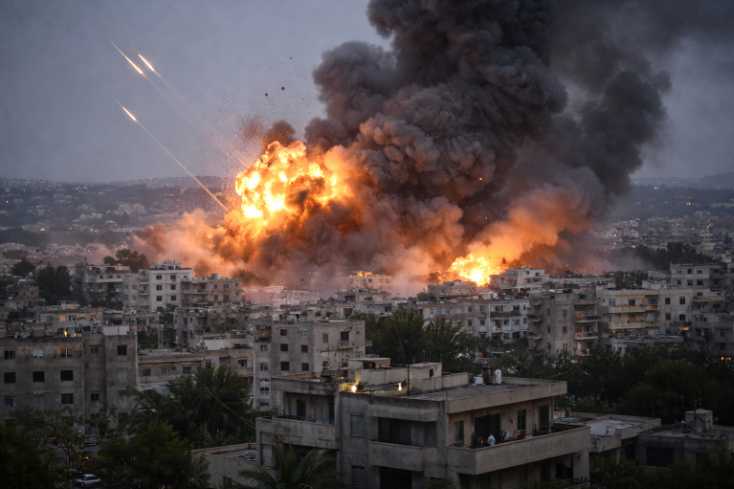 Israel unleashes heavy airstrikes on Lebanon