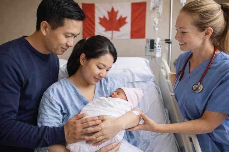Canada records rise in birth tourism