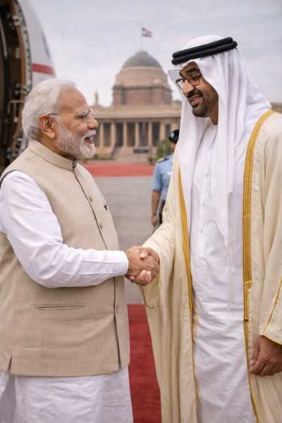 UAE President’s brief Delhi visit sparks diplomatic
