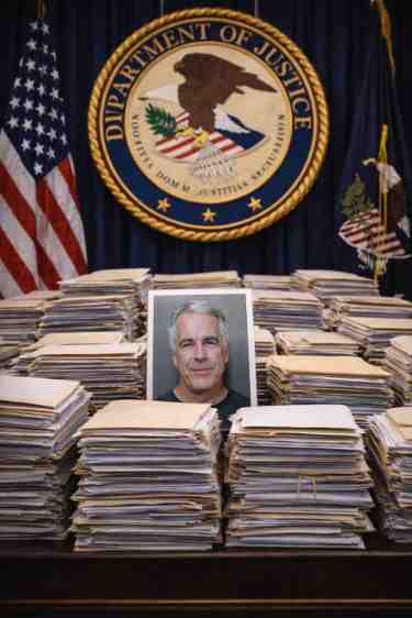 U.S. Justice Department to release 3 million pages from Jeffrey Epstein files