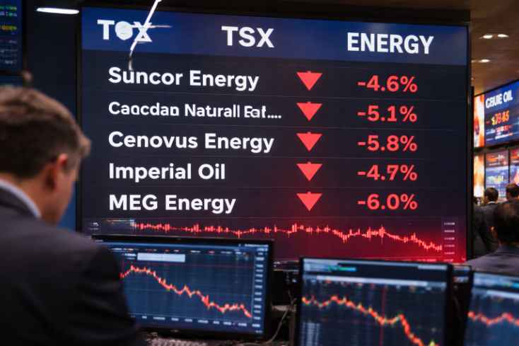 Canadian oil stocks slide after U.S. forces capture Venezuela’s Maduro