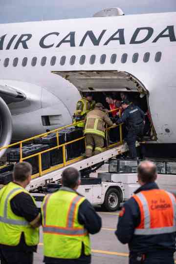 Air Canada has confirmed that a crew member became trapped inside the cargo hold of a flight departing from Toronto Pearson International Airport