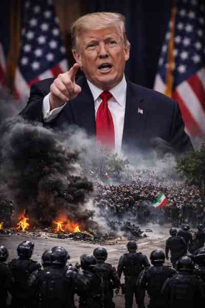 U.S. President Donald Trump has warned that Washington is considering “very strong”