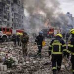 Russian Strikes Near Kharkiv Kill Four, Including Children, Ukraine Says