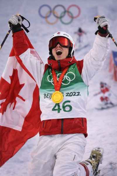 Mikael Kingsbury Captures Olympic Gold in Men’s Dual Moguls