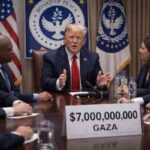 Trump Says $7 Billion Raised for Gaza at First Board of Peace Meeting