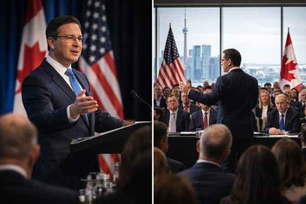 Conservative Leader Outlines Vision for Canada–U.S. Relations in Toronto Speech