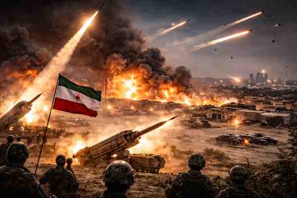 New Iranian Strikes Reported as Tehran Hits U.S. Bases and Allies Across Region