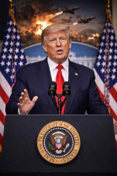 Trump Speaks at White House for First Time Since U.S. and Israeli Strikes on Iran