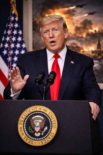 Trump Says ‘Everything’s Been Knocked Out in Iran’ and Criticises UK Leadership