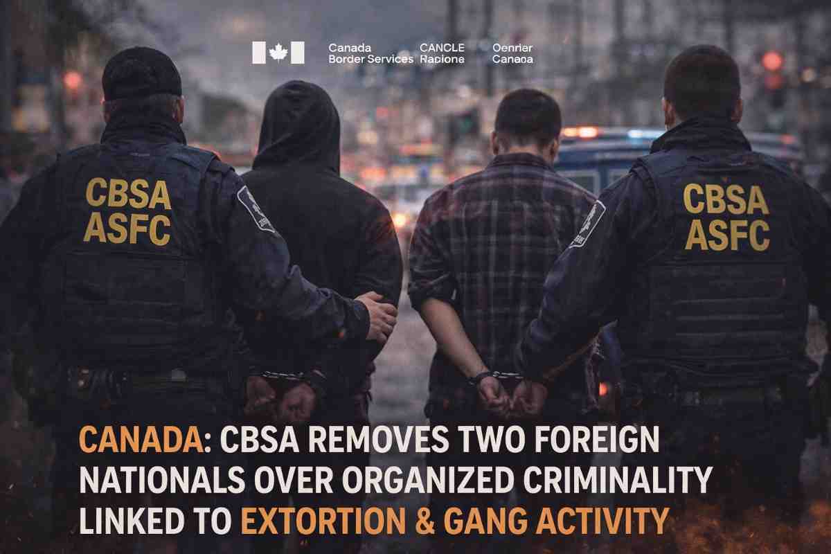 CBSA Removes Two Foreign Nationals