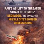 U.S. Says Iran’s Ability to Threaten Strait of Hormuz ‘Degraded’ After Missile Site Strikes