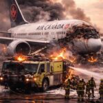 Two Pilots Killed After Air Canada Jet Collides With Fire Truck at New York Airport
