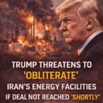 United States: Trump Threatens to ‘Obliterate’ Iran’s Energy Facilities if Deal Not Reached Soon