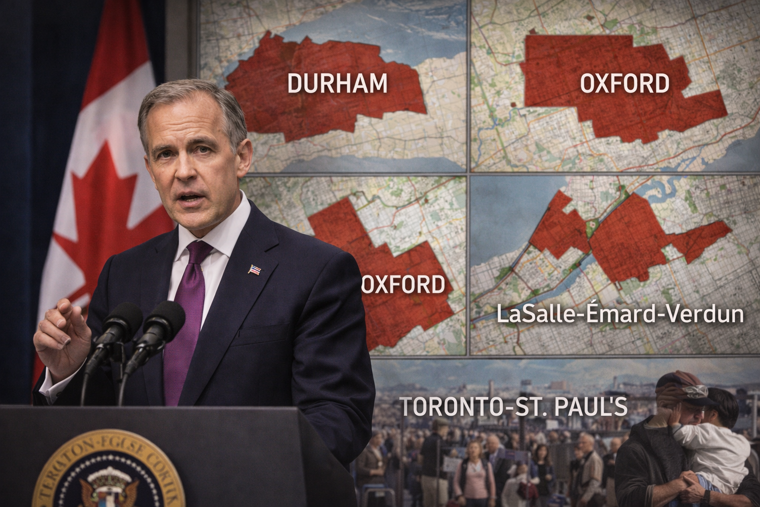 Prime Minister Mark Carney Announces Federal Byelections in Several Ridings