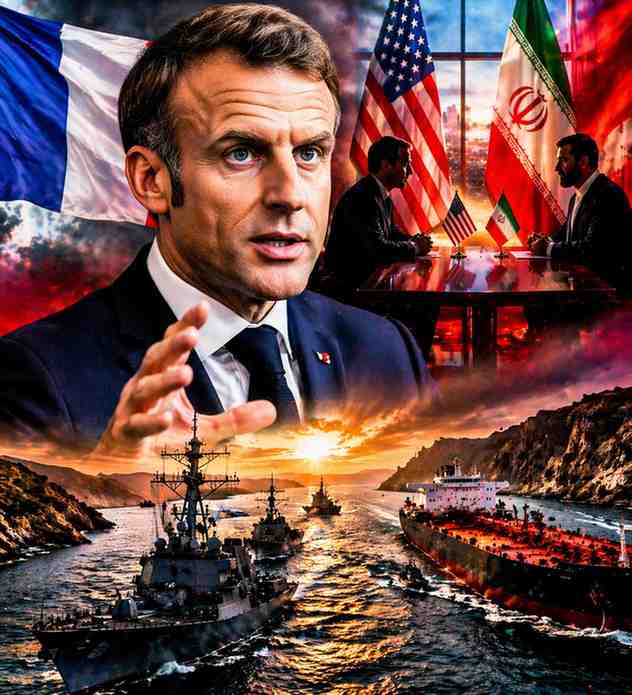 France’s Macron Urges U.S. and Iran to Resume Ceasefire