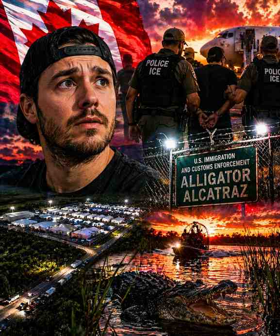 Canadian Living in Florida Detained by ICE, Sent to Notorious ‘Alligator Alcatraz’ Facility