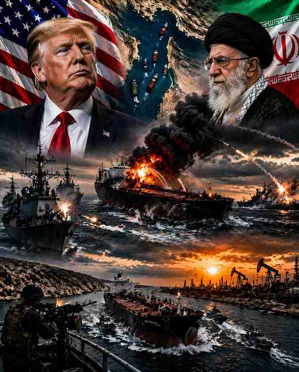 Ships Report Attacks After Iran Closes Strait of Hormuz