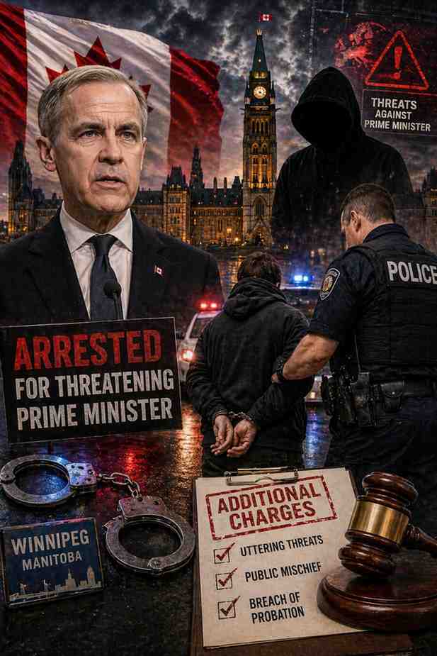 Winnipeg Man Accused of Threatening Prime Minister