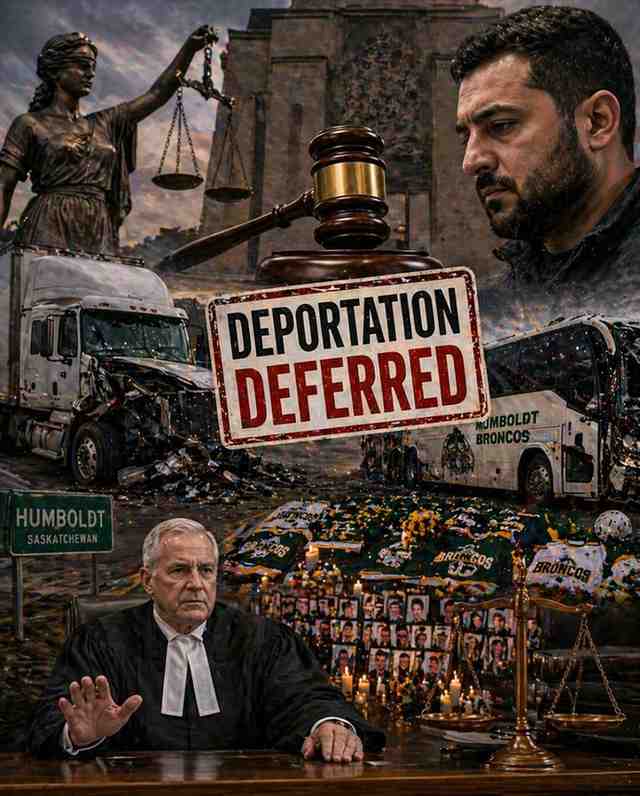 Court Defers Deportation of Driver in Humboldt Broncos Bus Crash Case