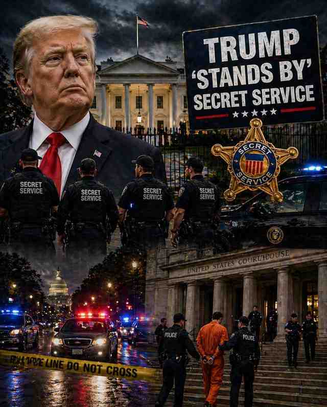 White House Says Trump ‘Stands By’ Secret Service