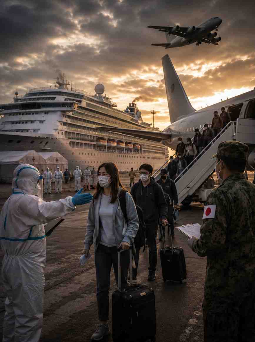 Countries Begin Airlifting Citizens Evacuated From Virus-Hit
