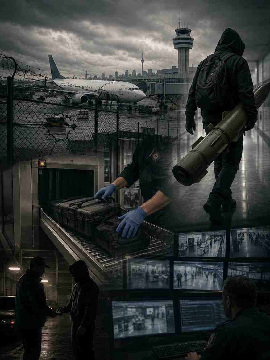 Investigation Exposes Major Security Gaps and Organized Crime Concerns at Toronto Airport