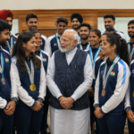 PM Modi Meets Commonwealth Games Champions, Praises India’s Strong Glasgow Campaign