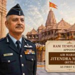 Ram Temple Trust Appoints Air Marshal Jeetendra Mishra as Its First CEO