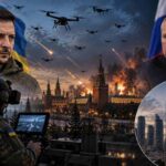 Moscow Hit by Ukraine’s Biggest Drone Assault Yet as Russia Holds Election