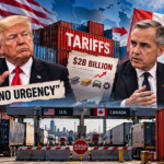 US Shows Little Urgency for Canada Trade Deal as Tariff Dispute Deepens